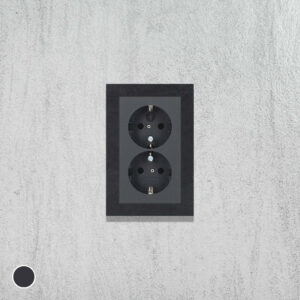 Leisteen series - rechthoekige afdekramen 2-in-1